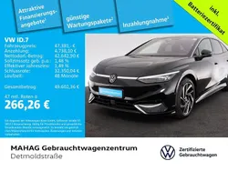 Grenadillschwarz metallic Gebraucht 2024 VW ID.7 Pro Limousine | 47.381 €