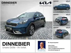 Ozeanblau metallic Gebraucht 2018 Kia Niro Spirit SUV | 17.290 € (Fairer Preis)