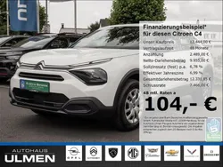 Weiss Gebraucht 2022 Citroën C4 Live Limousine | 12.444 € (Superpreis)
