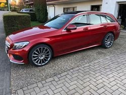 Rot Gebraucht 2017 Mercedes C250 AMG line Kombi | 17.290 € (Guter Preis)