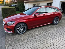 Rot Gebraucht 2017 Mercedes C250 AMG line Kombi | 17.690 € (Guter Preis)