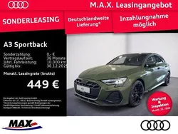 Grün Neu 2025 Audi A3 Sportback S-Line Limousine | 37.980 € (Superpreis)