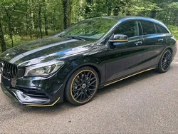 Schwarz Gebraucht 2017 Mercedes CLA45 AMG Shooting Brake Edition Kombi | 32.399 € (Teuer)