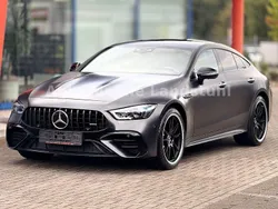 Graphitgrau magno Gebraucht 2022 Mercedes AMG GT 53 AMG Coupé | 91.999 € (Etwas zu teuer)