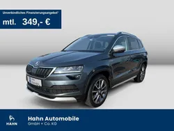 Quarzgrau metallic met. Gebraucht 2021 Skoda Karoq Scout 4x4 SUV | 27.930 € (Fairer Preis)