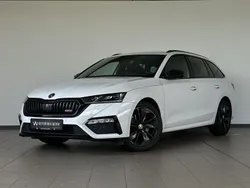Weiß moonweiss metallic Gebraucht 2021 Skoda Octavia RS Kombi | 30.990 € (Fairer Preis)