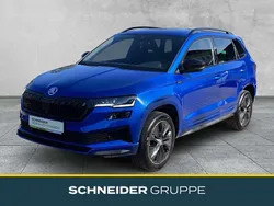 Raceblau metallic Gebraucht 2024 Skoda Karoq SportLine SUV | 30.890 € (Fairer Preis)