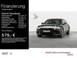 Mythosschwarz metallic Gebraucht 2024 Audi A7 Sportback Ambiente Kleinwagen | 67.449 € (Fairer Preis)