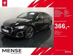 Mythosschwarz Gebraucht 2023 Audi A5 Sportback S-Line Limousine | 37.585 € (Fairer Preis)