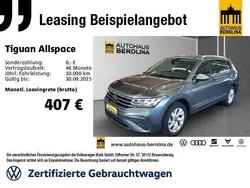 Grau Gebraucht 2024 VW Tiguan Allspace Life SUV | 35.444 € (Guter Preis)