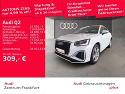 Gletscherweiß metallic/gletsch Gebraucht 2023 Audi Q2 S-Line SUV | 25.850 € (Fairer Preis)