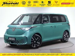 Bay leaf green metallic Gebraucht 2023 VW ID. Buzz Pro Van | 47.888 € (Fairer Preis)