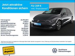 Grau / delfingrau Gebraucht 2022 VW Golf VIII Active Limousine | 26.392 € (Fairer Preis)