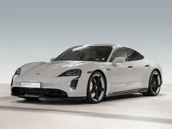 Weiss Gebraucht 2022 Porsche Taycan Turbo Sport Limousine | 93.900 € (Etwas zu teuer)