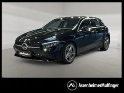 Schwarz Gebraucht 2024 Mercedes A200 AMG Limousine | 32.443 € (Fairer Preis)