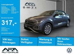 Schwarz Gebraucht 2025 VW T-Roc Cabriolet Goal Cabrio | 29.983 € (Superpreis)