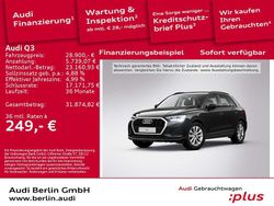 Mythosschwarz metallic Gebraucht 2022 Audi Q3 Sport SUV | 28.900 € (Guter Preis)