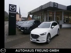 Weiss Gebraucht 2024 Mazda 6 Takumi-Line | 34.949 € (Fairer Preis)