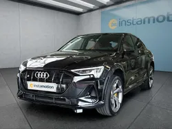 Schwarz Gebraucht 2022 Audi e-tron SUV | 56.199 € (Teuer)