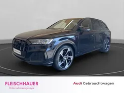 Schwarz Gebraucht 2021 Audi Q7 S-Line SUV | 64.970 € (Teuer)