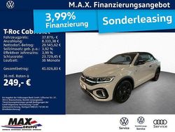 Grau Gebraucht 2025 VW T-Roc Cabriolet R-line Cabrio | 37.879 € (Etwas zu teuer)