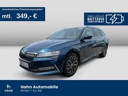 Lavablau metallic met. Gebraucht 2022 Skoda Superb LAURIN & KLEMENT Kombi | 27.350 € (Fairer Preis)