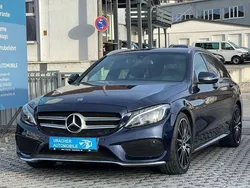 Blau Gebraucht 2017 Mercedes C250 AMG line Kombi | 18.790 € (Fairer Preis)