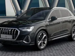 Mythosschwarz metallic Gebraucht 2024 Audi Q3 S-Line SUV | 49.890 € (Teuer)