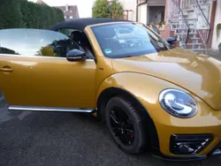 Gold Gebraucht 2016 VW Beetle Sportline Cabrio | 24.300 € (Etwas zu teuer)