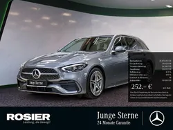 Grau / selenitgrau Gebraucht 2022 Mercedes C220 AMG Kombi | 34.870 € (Teuer)