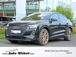 Schwarz Gebraucht 2024 Audi Q4 Sportback e-tron S-Line SUV | 53.580 € (Superpreis)