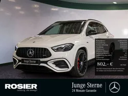 Weiss / polarweiß Gebraucht 2024 Mercedes GLA35 AMG AMG SUV | 53.890 € (Fairer Preis)