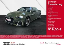 Grün Gebraucht 2024 Audi A5 Cabriolet S-Line Cabrio | 56.830 € (Teuer)