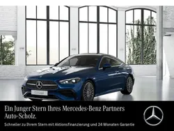 Metalliclack spektralblau Gebraucht 2024 Mercedes CLE200 AMG Coupé | 51.386 € (Guter Preis)