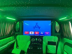 Schwarz Gebraucht 2022 Mercedes V300 Van / Kleinbus | 98.000 €