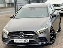 Grau Gebraucht 2019 Mercedes A200 AMG line Limousine | 27.900 € (Etwas zu teuer)