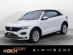 Pure white Gebraucht 2021 VW T-Roc Cabriolet R-line Cabrio | 22.335 € (Fairer Preis)