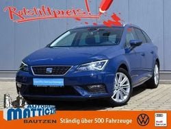 Blau (mediterraneoblau) Gebraucht 2018 Seat Leon ST XCELLENCE Kombi | 16.790 € (Fairer Preis)