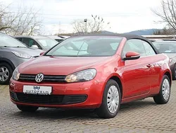 Rot Gebraucht 2015 VW Golf Cabriolet Cabrio | 7.950 € (Superpreis)