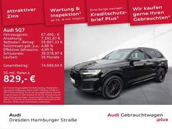Mythosschwarz metallic Gebraucht 2021 Audi SQ7 Ambiente SUV | 67.490 € (Etwas zu teuer)