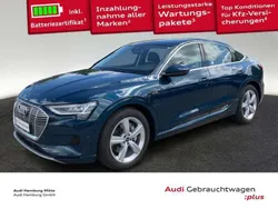 Galaxisblau metallic Gebraucht 2022 Audi e-tron Advanced SUV | 35.770 € (Superpreis)