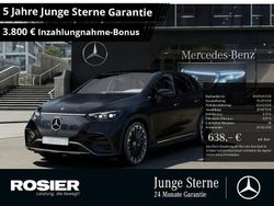 Schwarz / obsidianschwarz Gebraucht 2024 Mercedes EQE500 Premium Plus SUV | 89.890 €