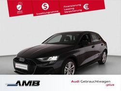 Schwarz (mythosschwarz metallic) Gebraucht 2025 Audi A3 Sportback Advanced Plus Kleinwagen | 29.871 € (Superpreis)