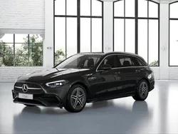 Graphitgrau metallic Gebraucht 2025 Mercedes C300e AMG Kombi | 48.720 € (Guter Preis)