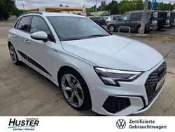 Ibisweiß 5601 Gebraucht 2023 Audi A3 Sportback S-Line Limousine | 34.950 € (Etwas zu teuer)