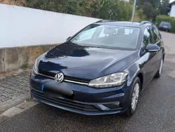 Blau Gebraucht 2019 VW Golf VII Trendline Kombi | 14.100 € (Guter Preis)