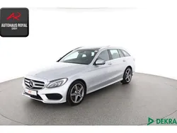 Silber (metallic) Gebraucht 2018 Mercedes C250 AMG Kombi | 25.880 € (Etwas zu teuer)
