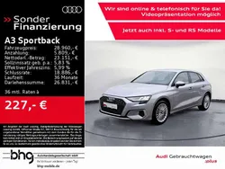 Florettsilber metallic Gebraucht 2024 Audi A3 Advanced Plus Limousine | 28.960 € (Guter Preis)