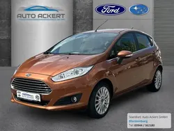 Braun Gebraucht 2015 Ford Fiesta Titanium Kleinwagen | 7.390 € (Fairer Preis)