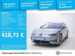 Blau Gebraucht 2024 VW ID.7 Pro Limousine | 49.949 €
